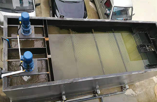 接觸氧化池、絮凝沉淀工藝